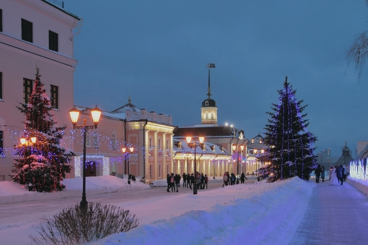 Новогодний кремль — сказка в центре Казани! — фото 5