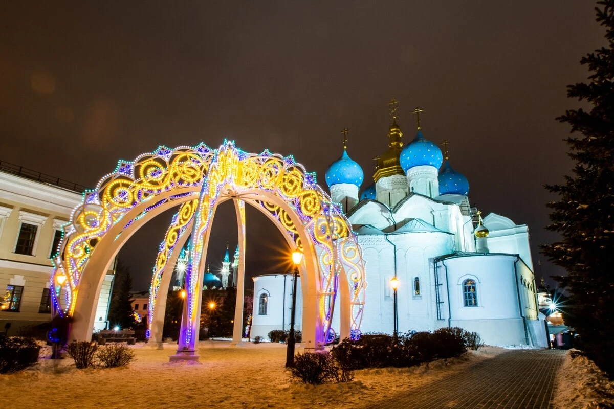 Новогодний кремль — сказка в центре Казани! — фото 6
