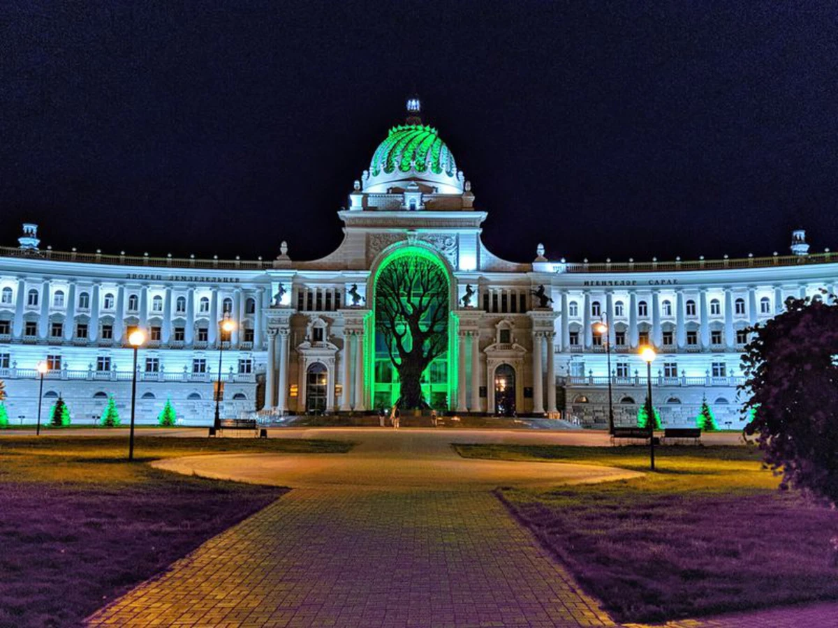 Огни ночной Казани — фото 7